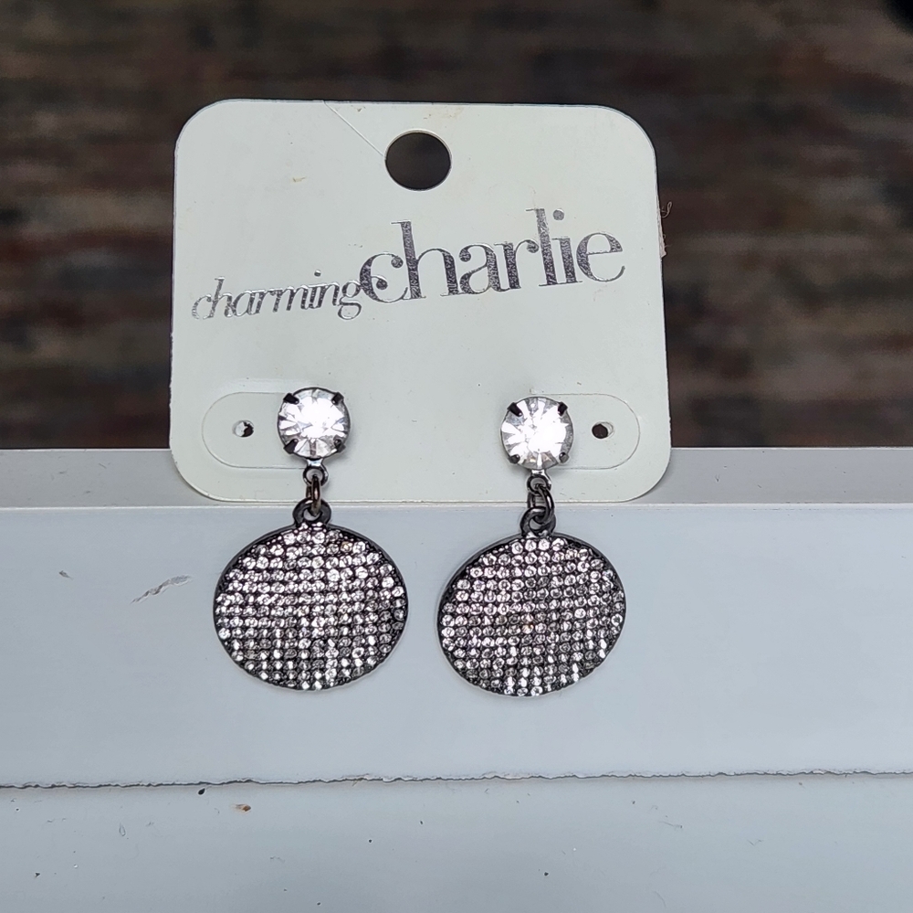 Charming Charlie Disco Ball Earrings